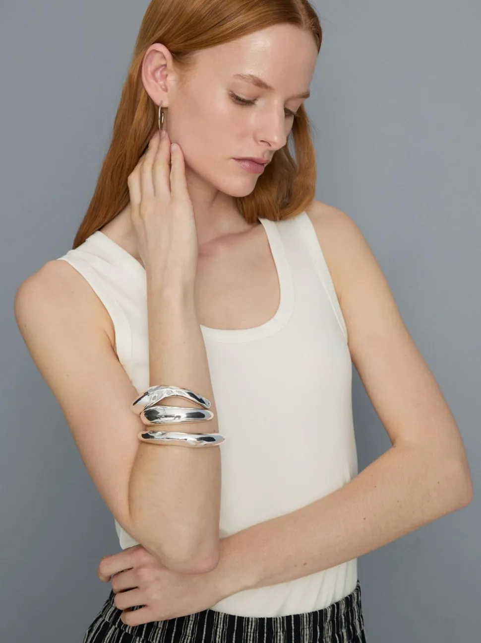 Racerback-Tanktop mit U-Ausschnitt