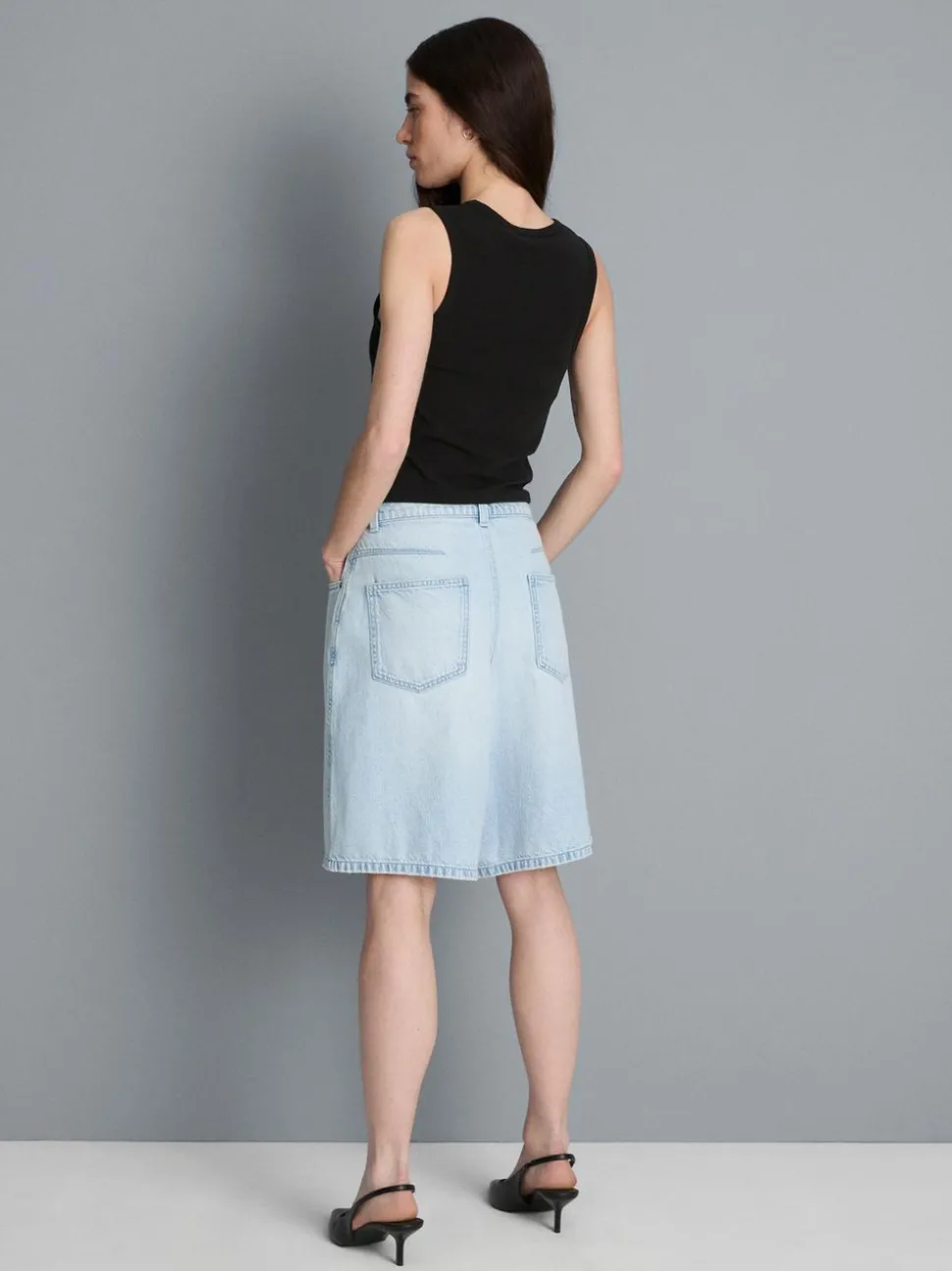 Racerback-Tanktop mit U-Ausschnitt