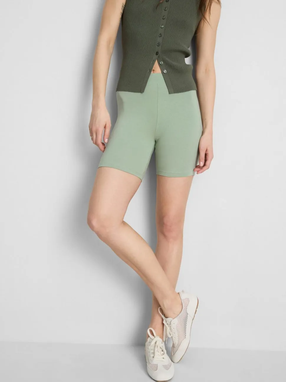 Radlerhose mit hohem Baumwollanteil