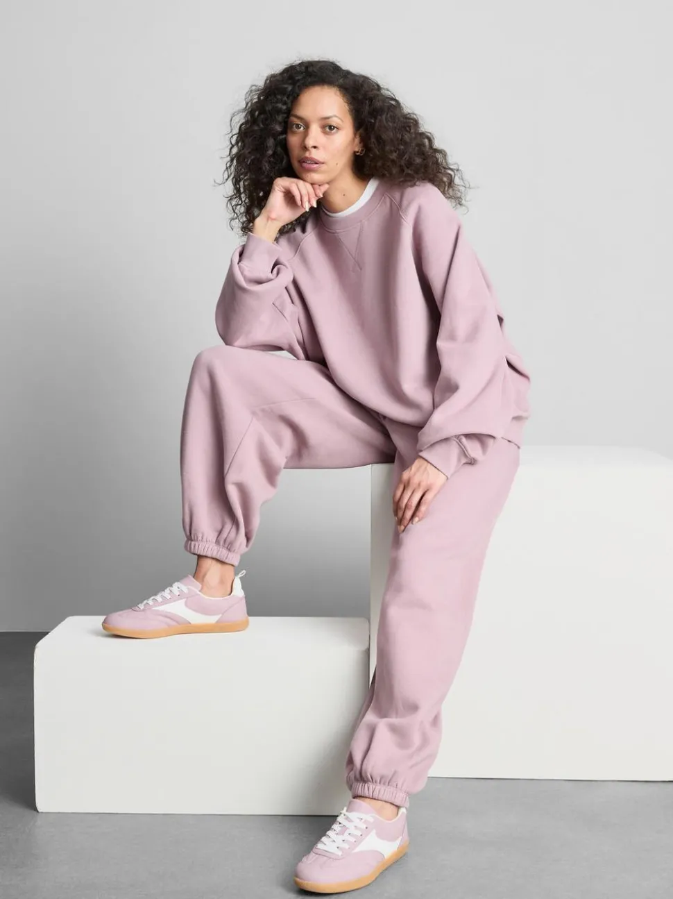 Raglan-Sweatshirt mit hohem Baumwollanteil