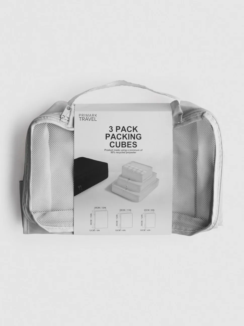 Reise-Packwürfel-Set, 3er-Pack