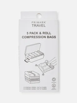 Reise-Vakuumbeutel, 5er-Pack