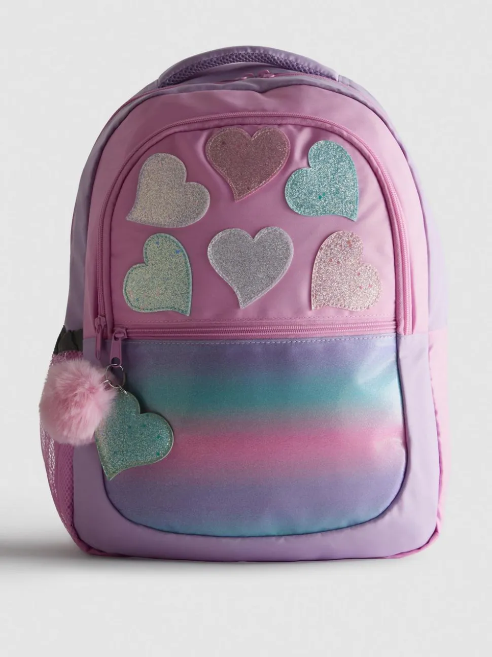 Rucksack für die Schule mit Farbverlauf