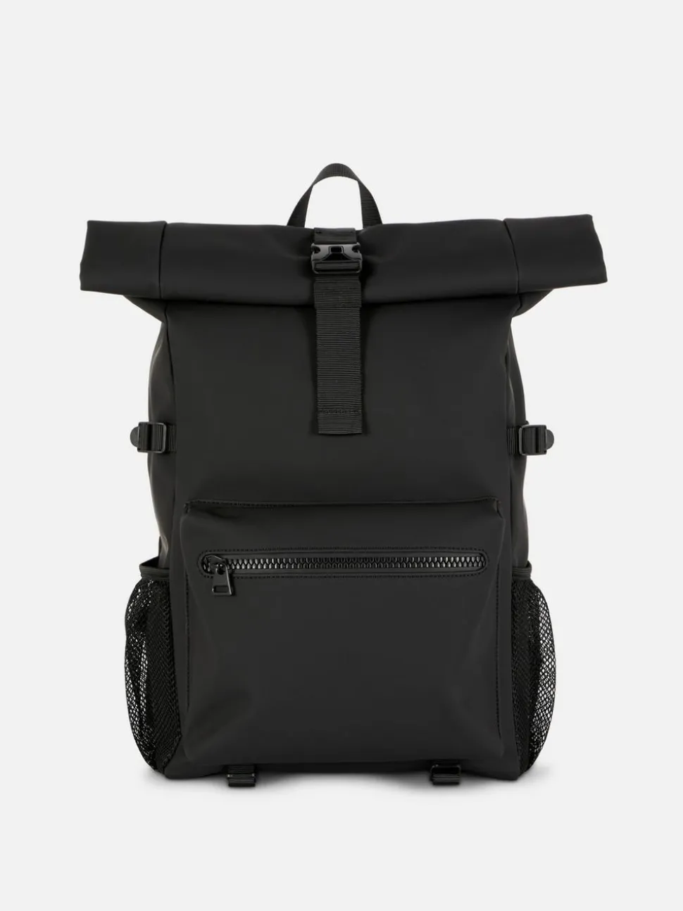 Rucksack mit eingerollter Öffnung