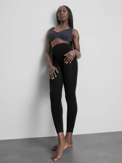 Samtig weiche Leggings, 1er-Pack