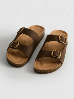 Sandalen mit Doppelschnallenriemen