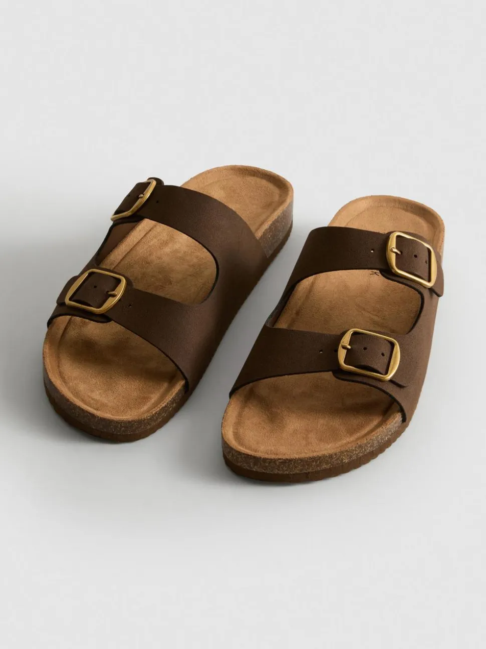 Sandalen mit Doppelschnallenriemen