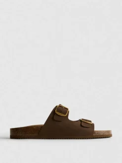Sandalen mit Doppelschnallenriemen