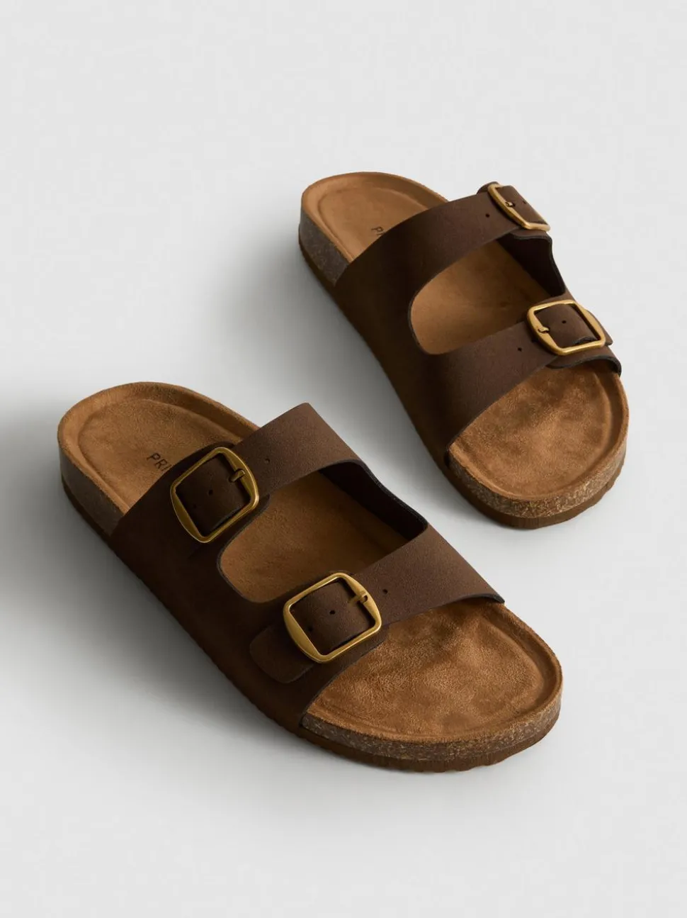 Sandalen mit Doppelschnallenriemen