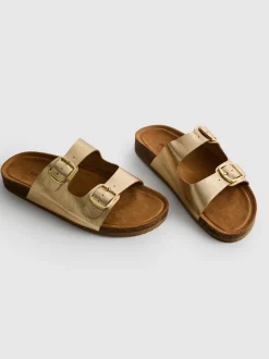 Sandalen mit Doppelschnallenriemen