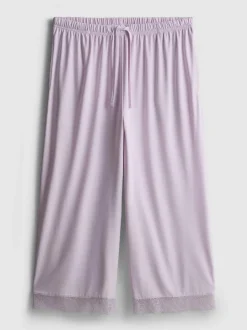 Schlafanzug-Culotte mit hohem Modalanteil