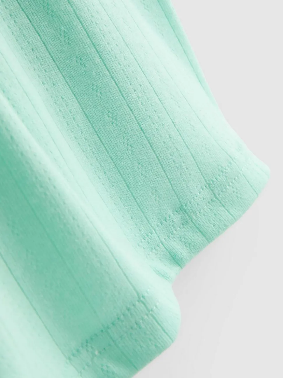 Schlafanzugshorts mit Pointelle-Muster