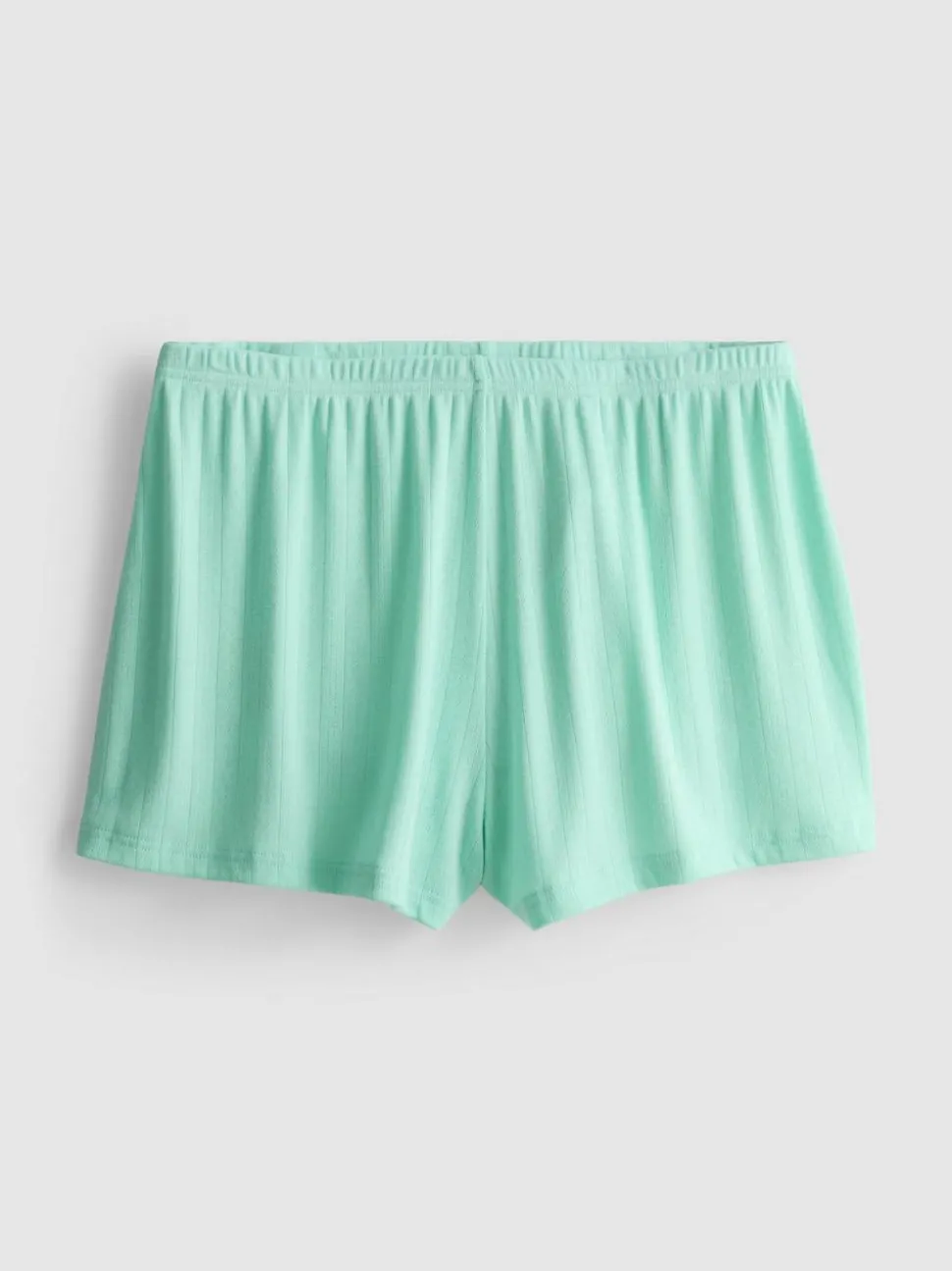 Schlafanzugshorts mit Pointelle-Muster