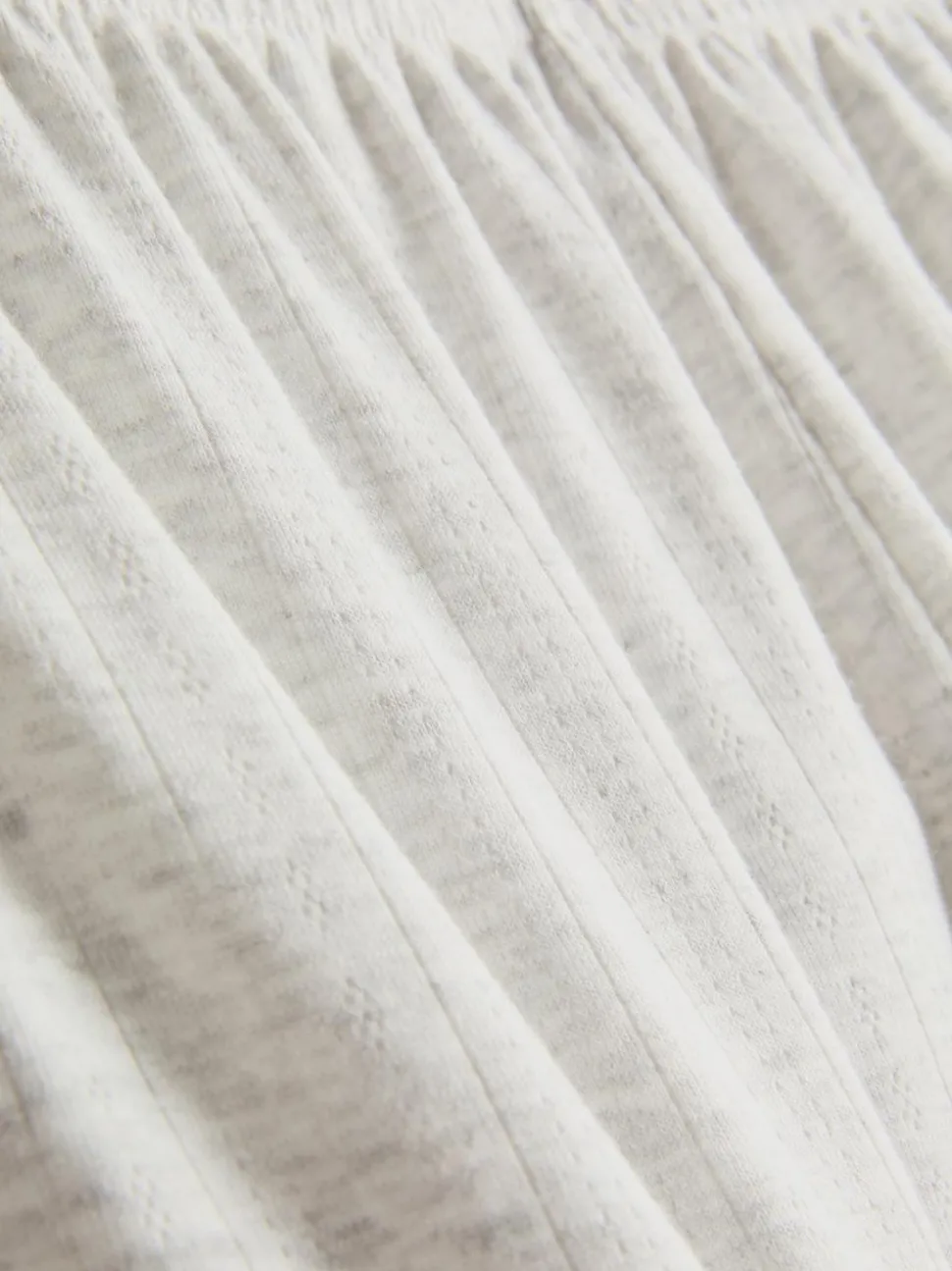 Schlafanzugshorts mit Pointelle-Muster