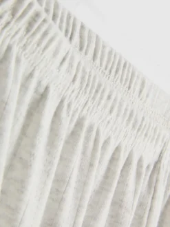 Schlafanzugshorts mit Pointelle-Muster