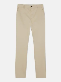 Schmale Stretch-Chinohose