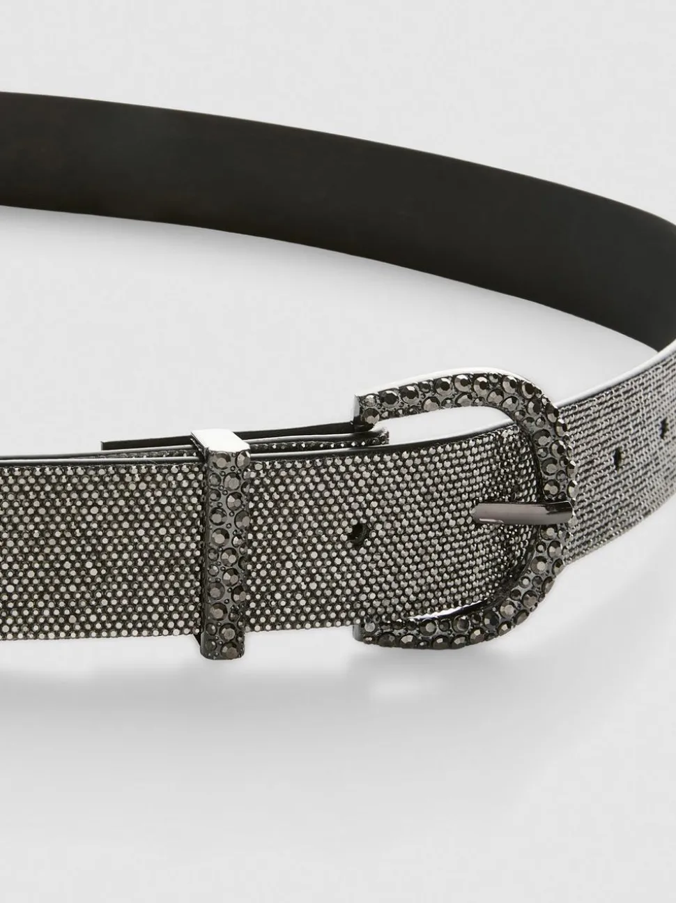 Schnallengürtel mit Strass