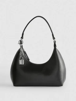 Schultertasche mit Schlossanhänger