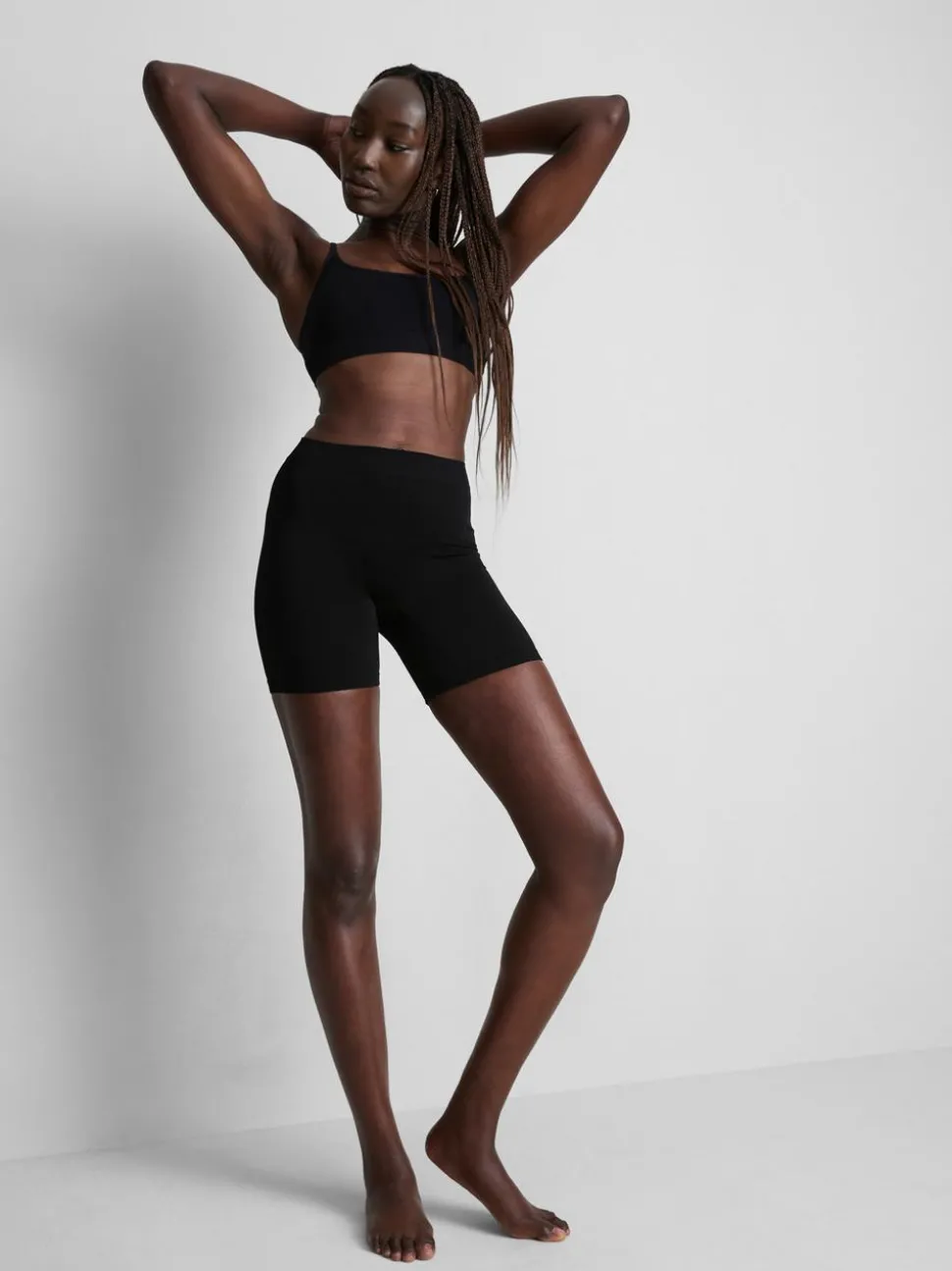 Shapewear-Shorts mit Anti-Scheuer-Effekt, 2er-Pack
