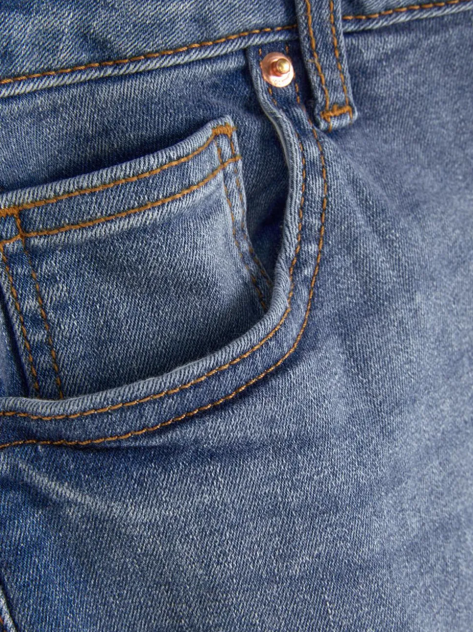 Skinny-Fit Jeans mit hohem Bund