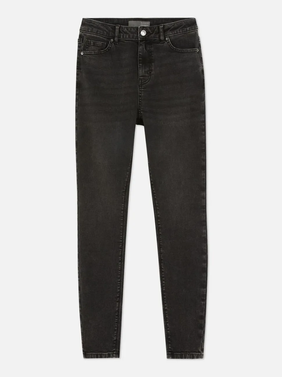Skinny-Fit Jeans mit hohem Bund