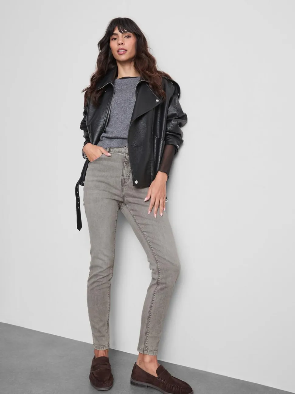 Skinny Jeans mit hohem Baumwollanteil
