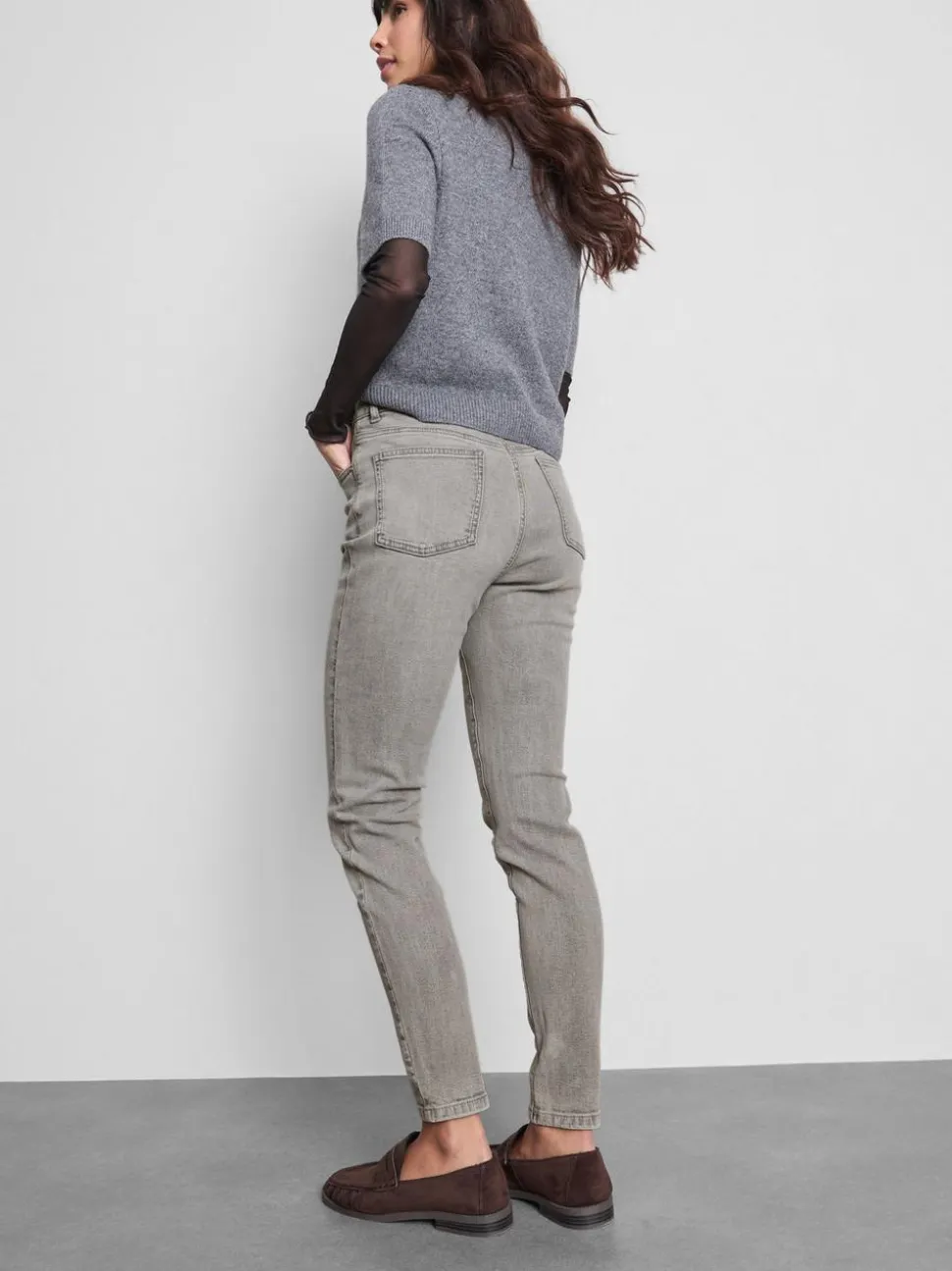 Skinny Jeans mit hohem Baumwollanteil