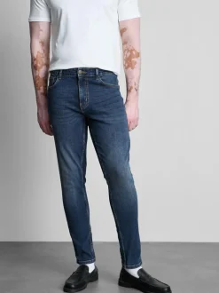 Skinny-Jeans mit mittelhohem Bund