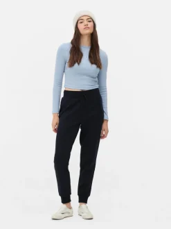 Skinny-Jogginghose mit Kordelzug