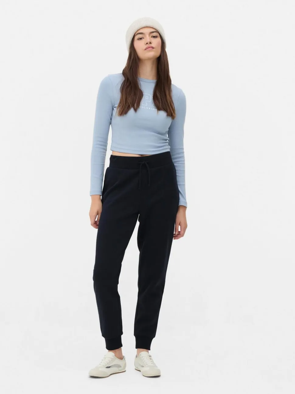 Skinny-Jogginghose mit Kordelzug