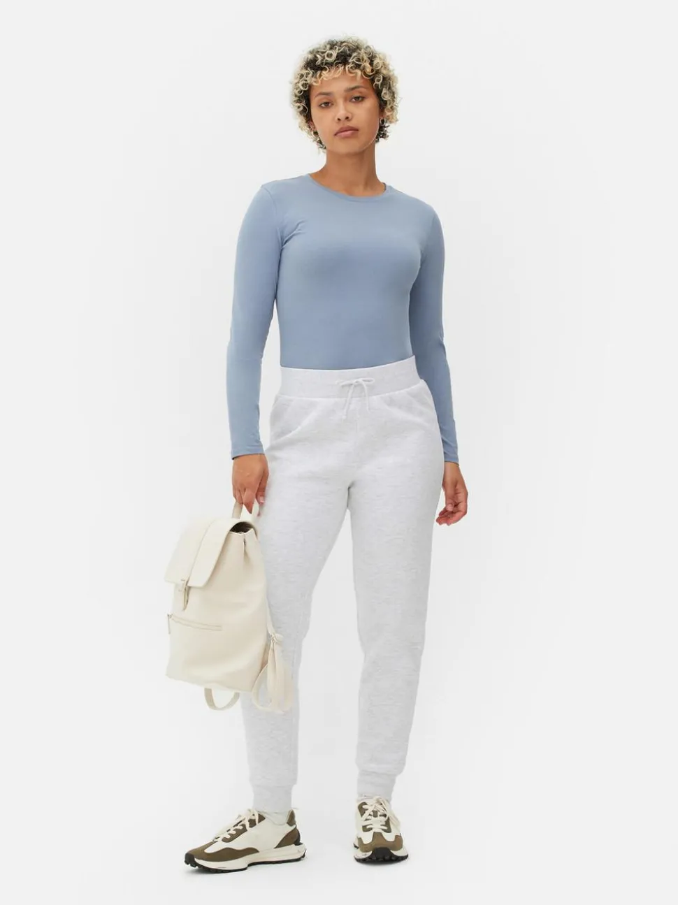 Skinny-Jogginghose mit Kordelzug