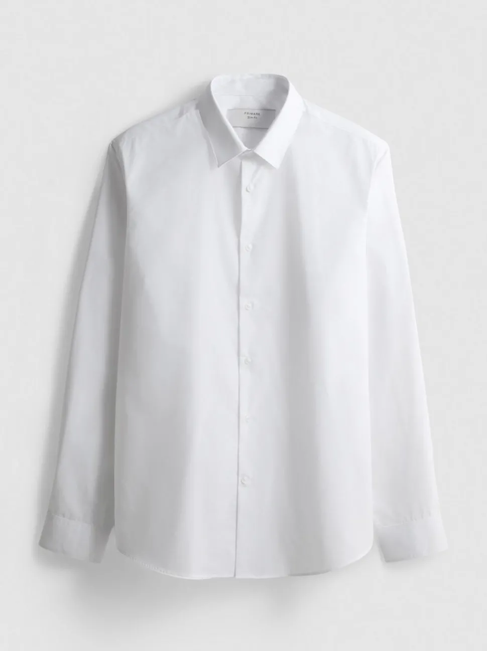 Slim-Fit-Hemd mit Knopfleiste und Stretchanteil