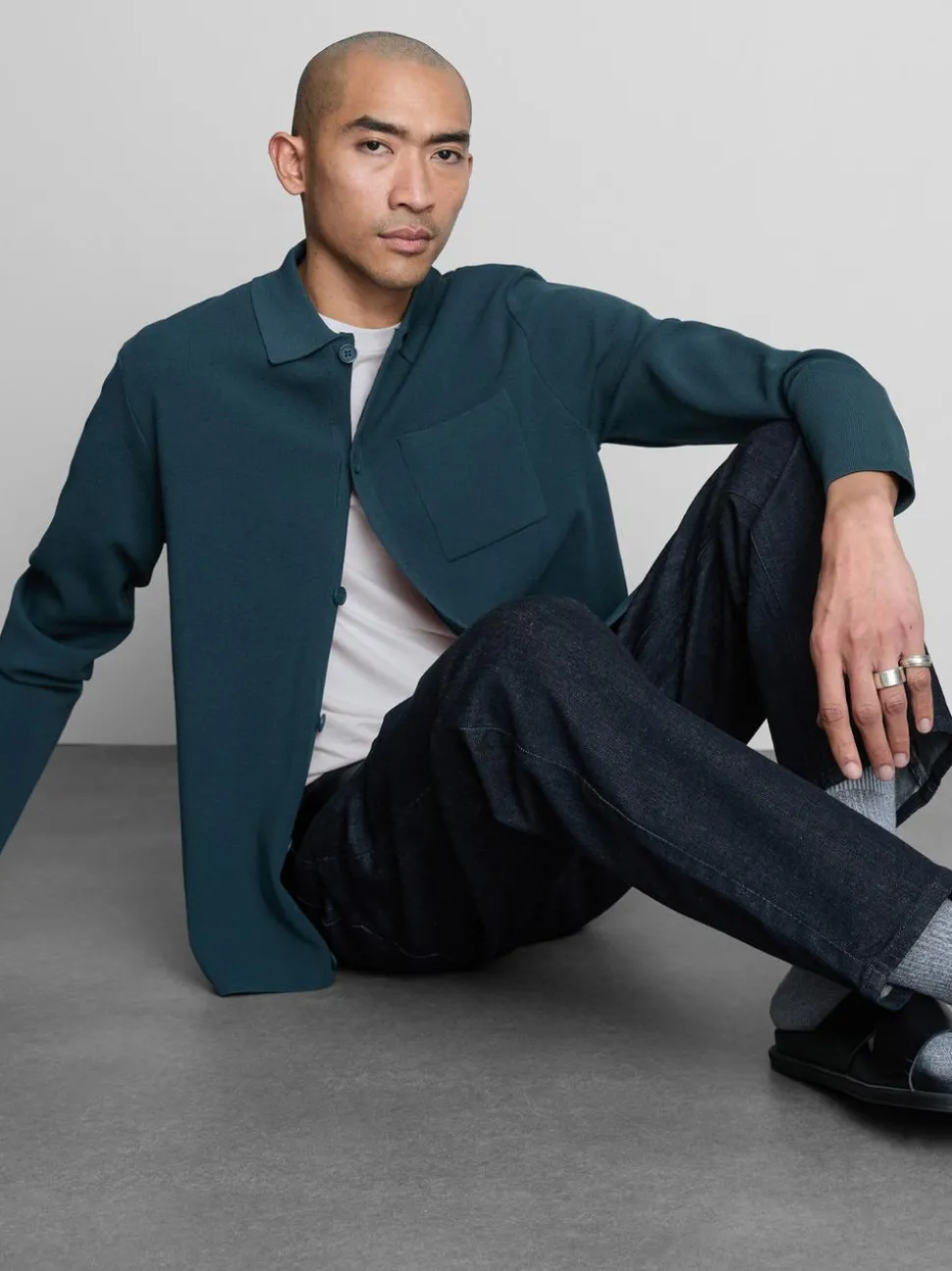 Slim-Fit-T-Shirt mit Stretchanteil