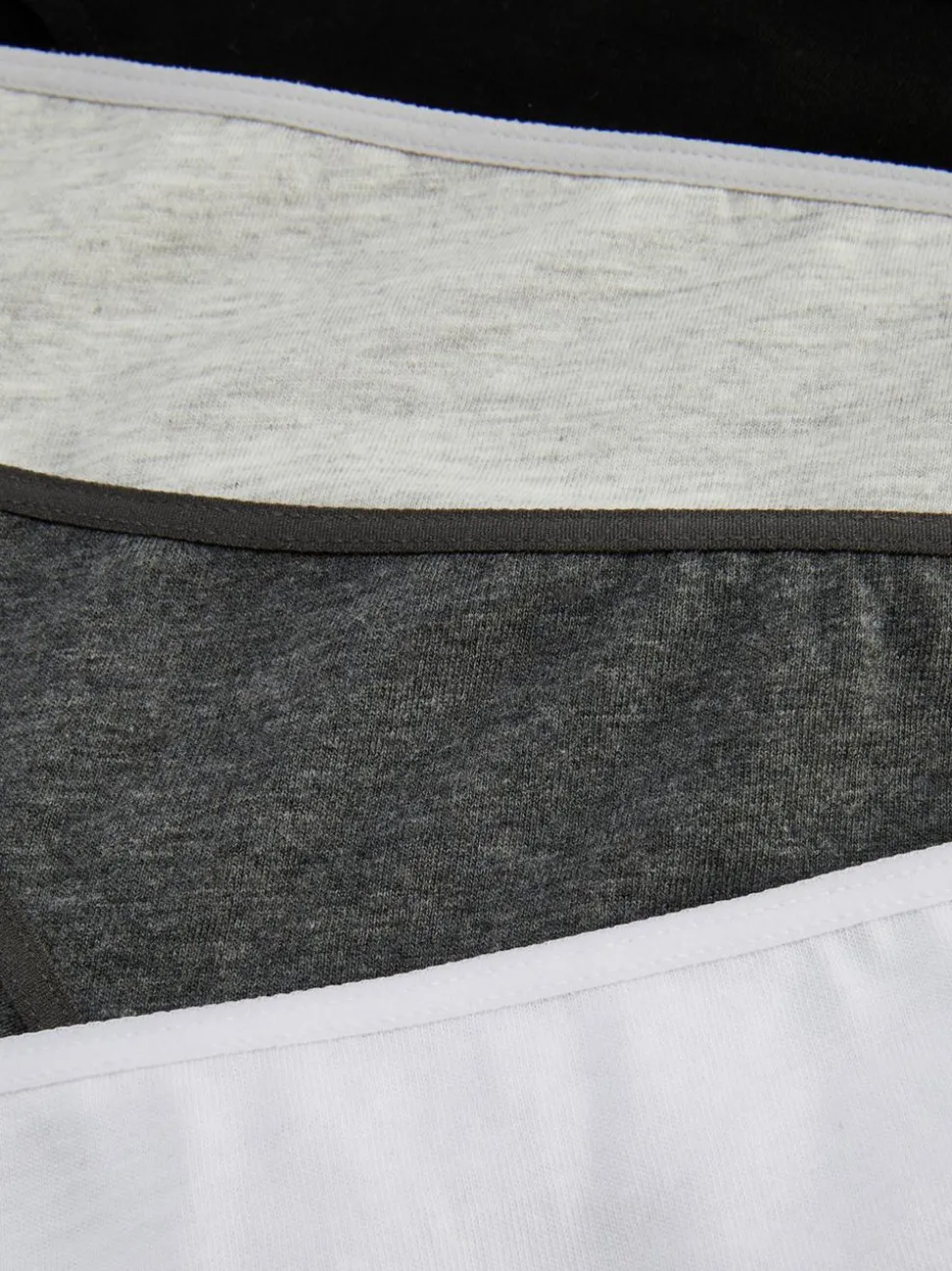 Slips mit hohem Beinausschnitt, 4er-Pack