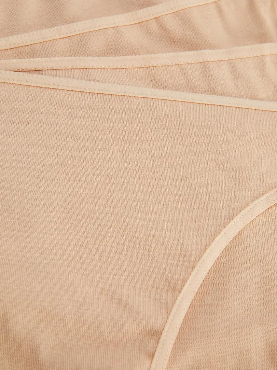 Slips mit hohem Beinausschnitt, 4er-Pack