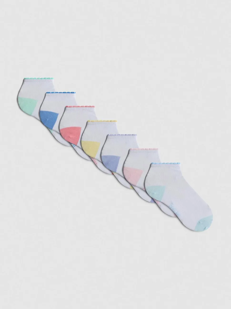 Socken mit hohem Baumwollanteil, 7er-Pack