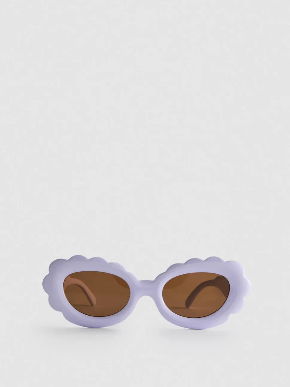 Sonnenbrille mit blumenförmiger Fassung