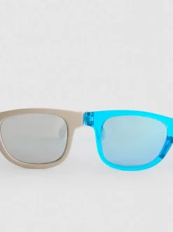Sonnenbrillen mit eckiger Fassung, 2er-Pack