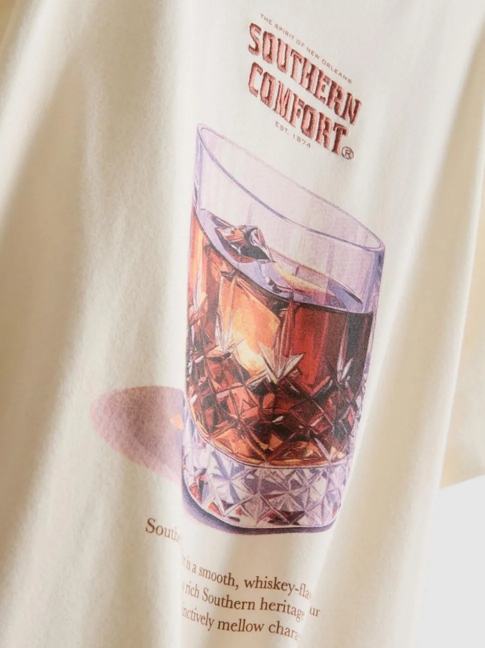 „Southern Comfort“ Baumwoll-T-Shirt