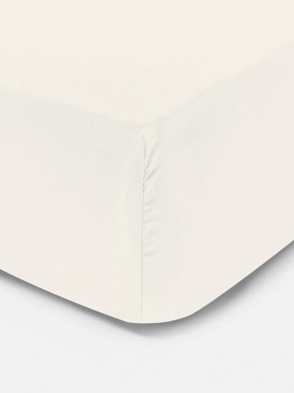 Spannbettlaken aus Baumwollsatin, Einzelbett