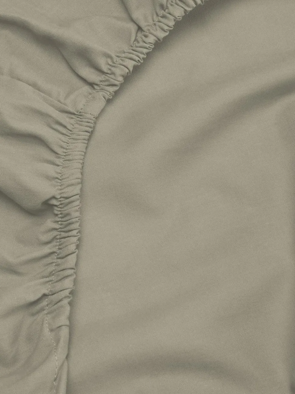 Spannbettlaken aus Baumwollsatin, Einzelbett