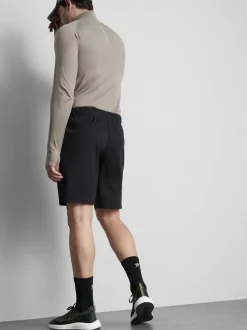 Sport-Shorts mit Netzeinsatz