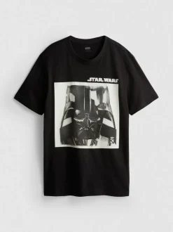 „Star Wars“ T-Shirt aus reiner Baumwolle mit Grafik