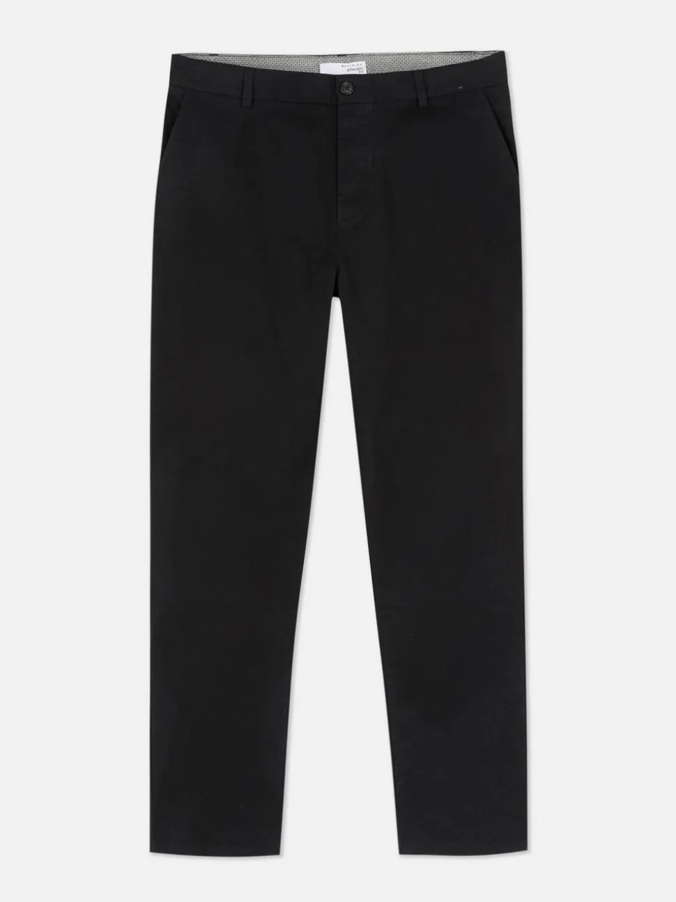 Stretch-Chinohose mit geradem Bein