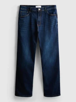 Stretch-Jeans mit geradem Bein