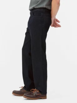 Stretch-Jeans mit geradem Bein
