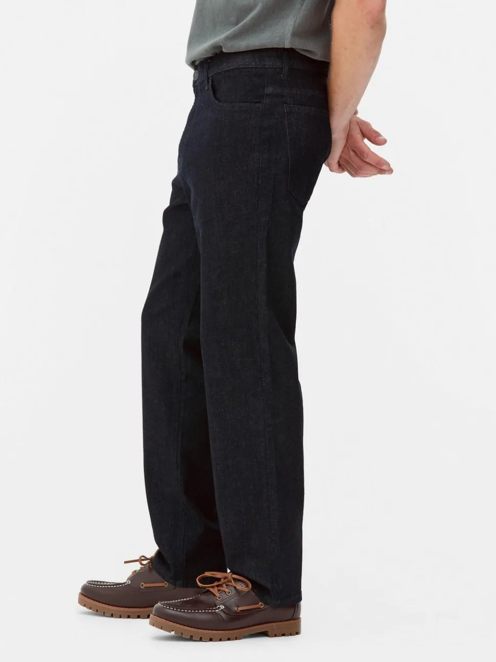 Stretch-Jeans mit geradem Bein