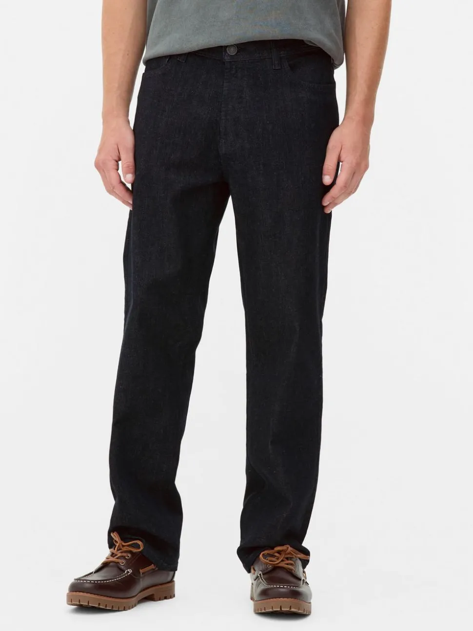 Stretch-Jeans mit geradem Bein