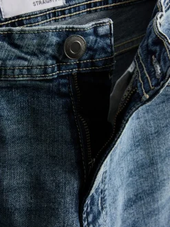 Stretch-Jeans mit geradem Bein