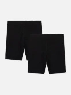 Stretch-Radlershorts, 2er-Pack